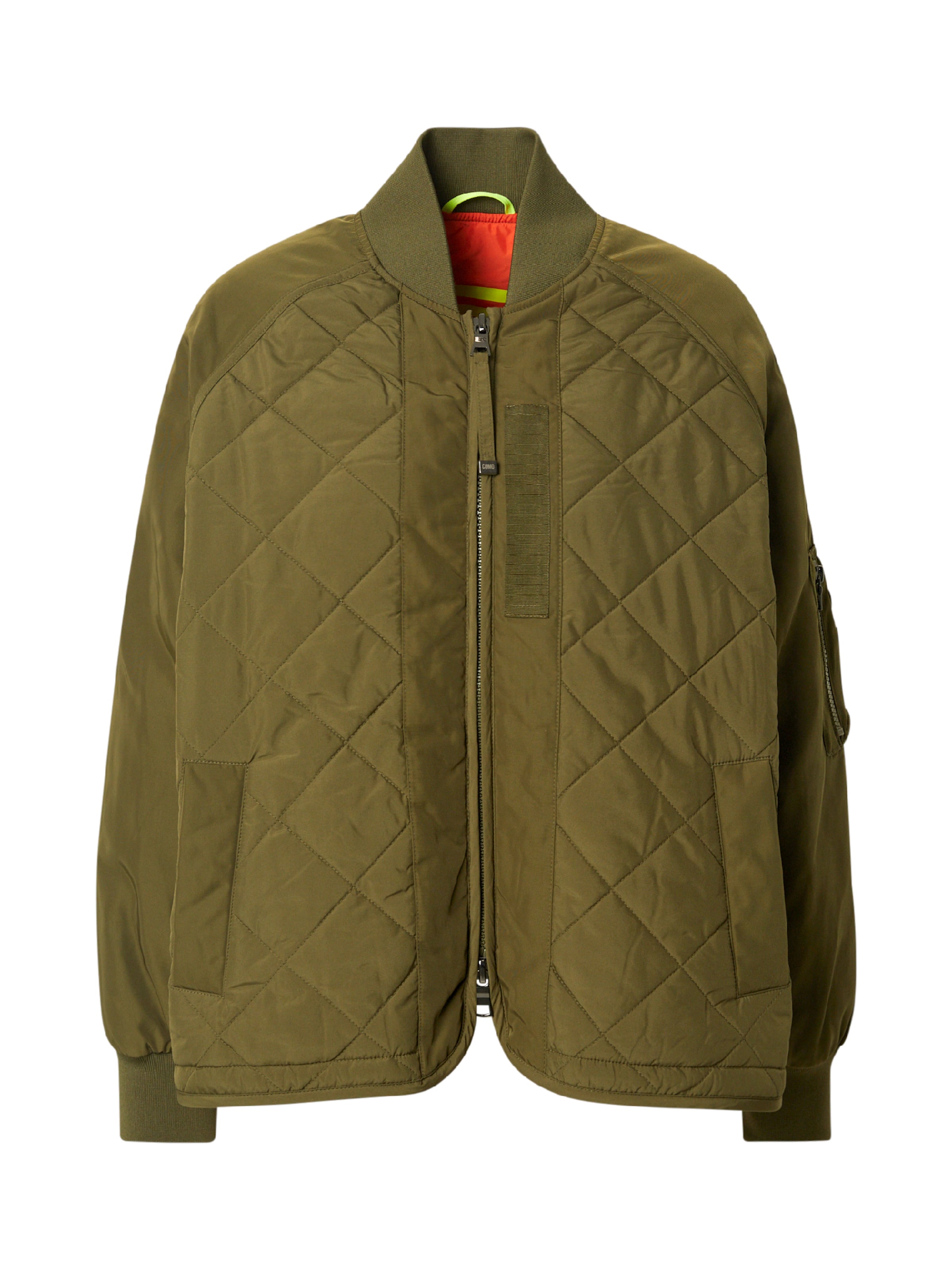 No. 1 Como Prechodná bunda - Zelená: predná strana