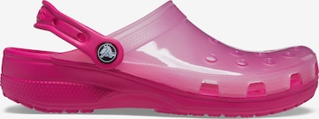 Sabots Crocs en rose