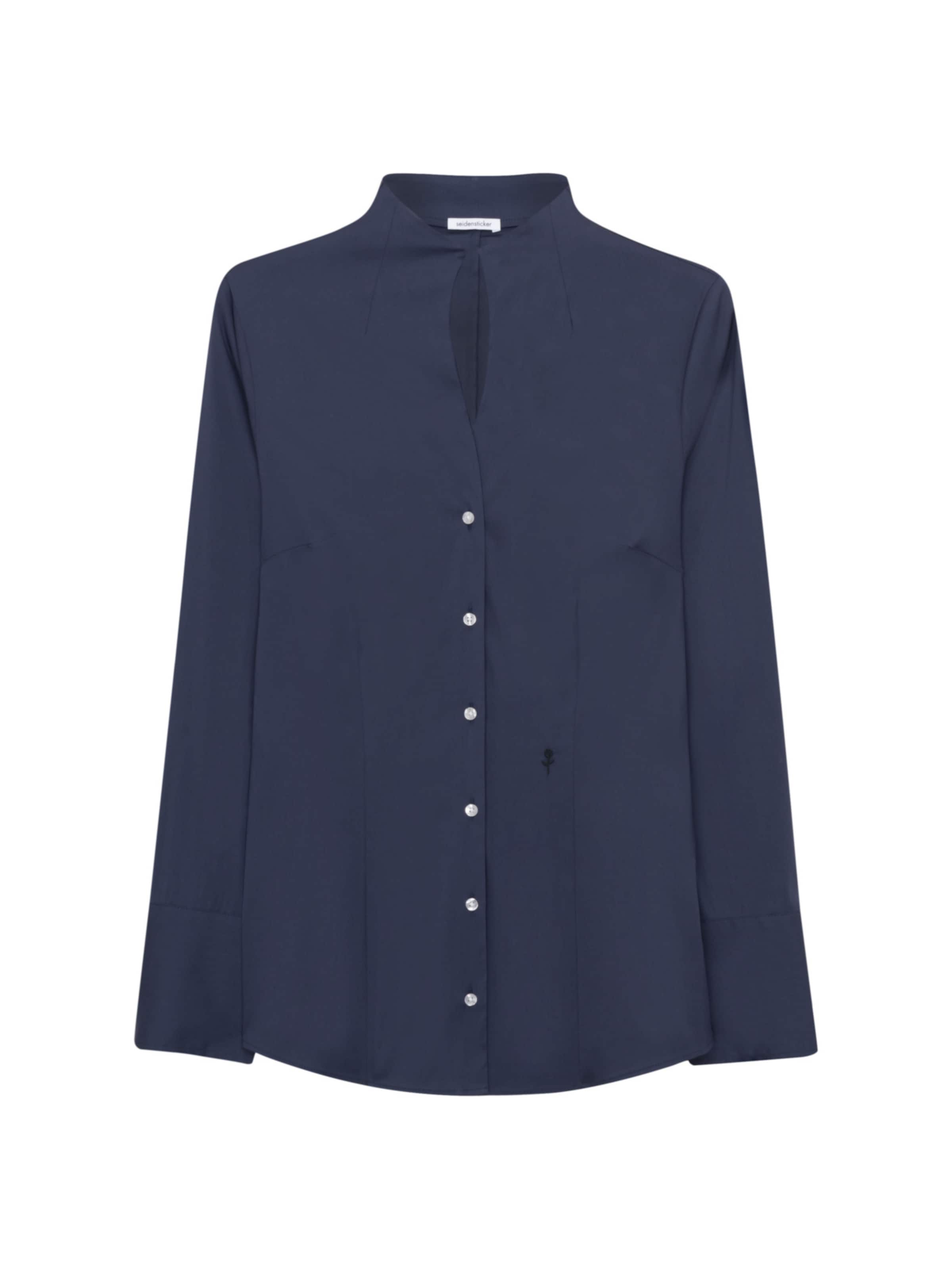 SEIDENSTICKER Bluse in Blau: Vorderseite
