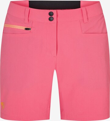 ZIENER Regular Workout Pants 'NEJA' in Pink: front