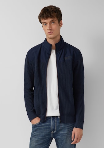 Vestes en maille s.Oliver en bleu : devant