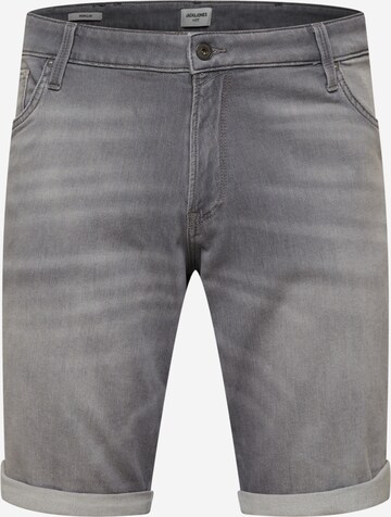 Jack & Jones Plus - Regular Calças de ganga 'RICK' em cinzento: frente