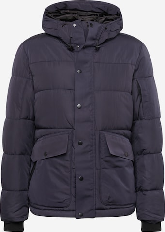 s.Oliver Winter Jacket in Blue: front