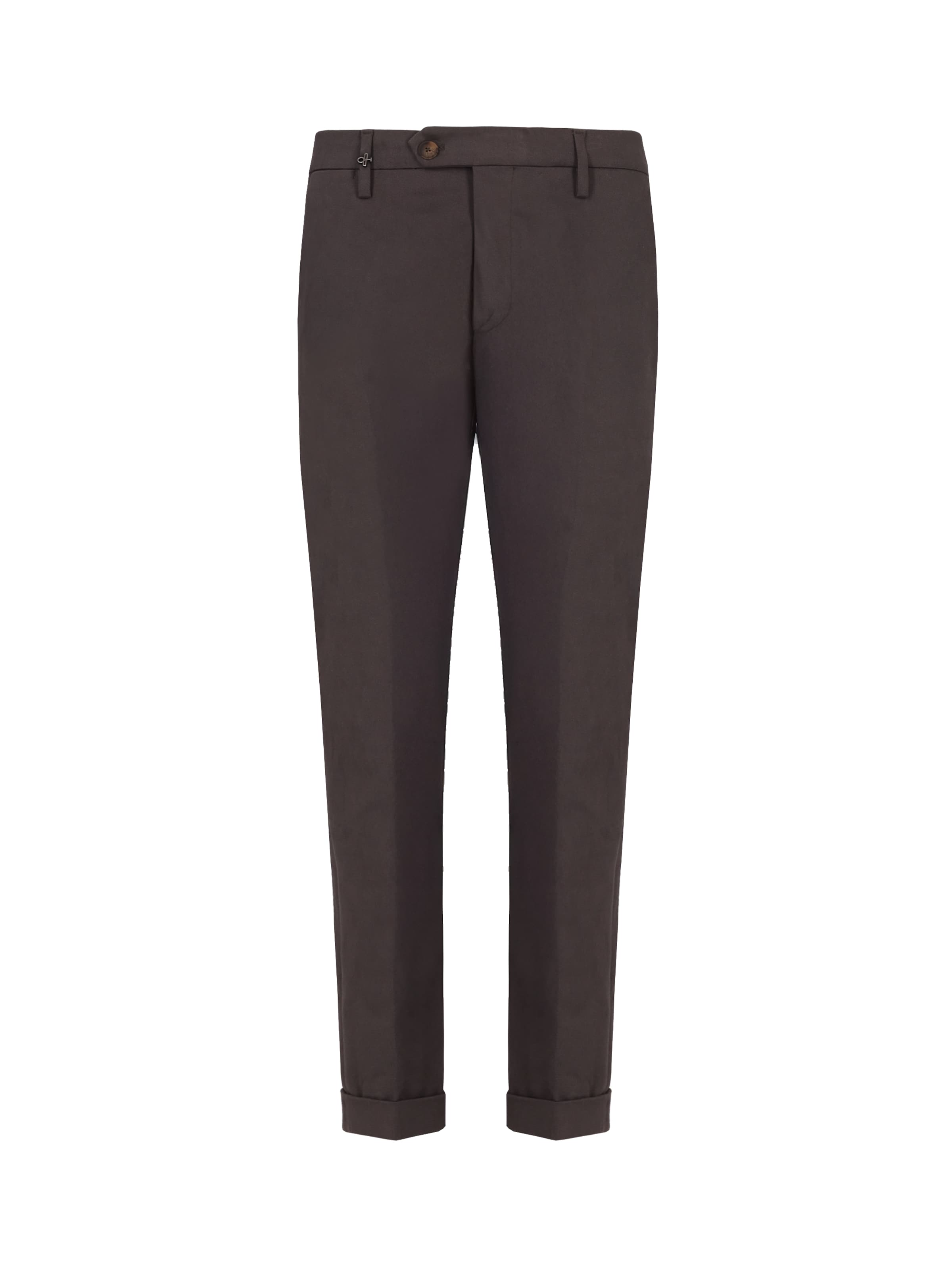 regular Pantaloni con piega frontale 'Mantegna' di Distretto12 in grigio: frontale