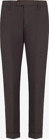 regular Pantaloni con piega frontale 'Mantegna' di Distretto12 in grigio: frontale