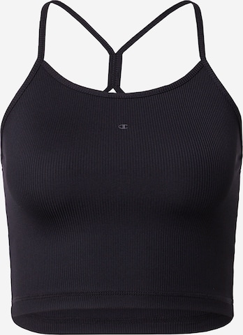 Champion Authentic Athletic Apparel Sporttop in Schwarz: predná strana