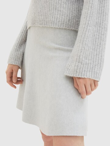 TOM TAILOR DENIM Skirt in Grey