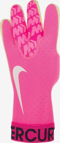 NIKE Athletic Gloves 'Goalkeeper Mercurial Touch Elite' in Pink