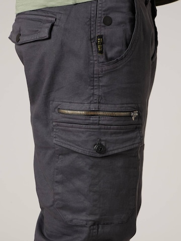 Regular Pantalon cargo 'Danason' Deeluxe en gris