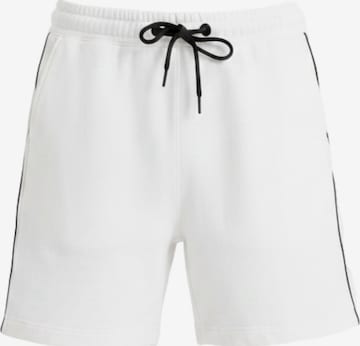 Ombre Regular Sporthose in Weiß: Vorderseite