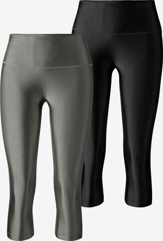 LASCANA ACTIVE Skinny Sporthose in Grau: predná strana