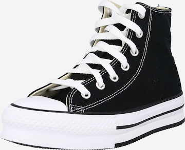 CONVERSE Σνίκερ 'All Star' σε μαύρο: μπροστά