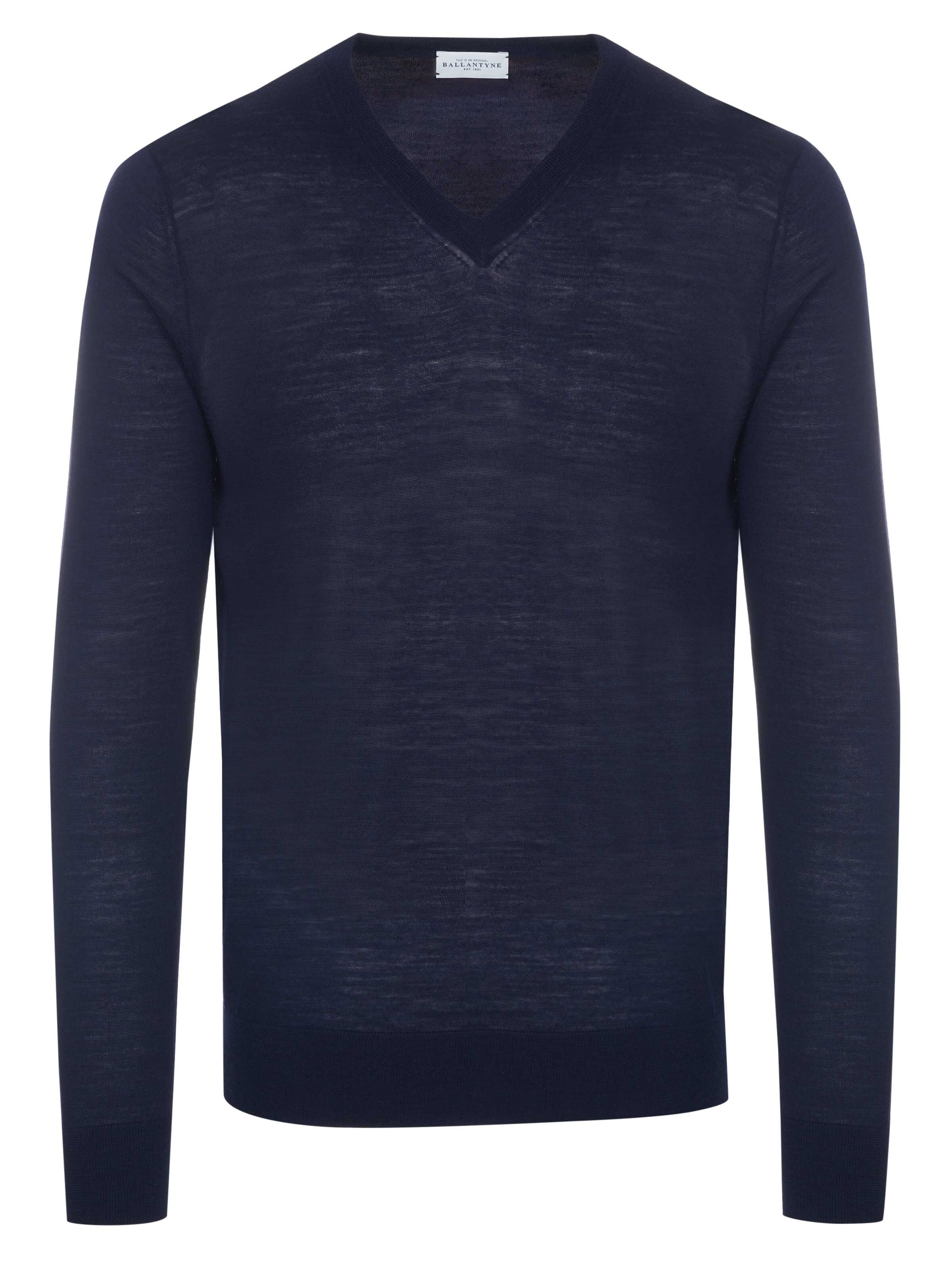 Ballantyne Trui 'Ballantyne Pullover' in Blauw: voorkant