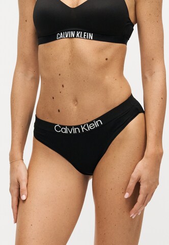 melns Calvin Klein Biksītes 'Maximum Cotton': no priekšpuses
