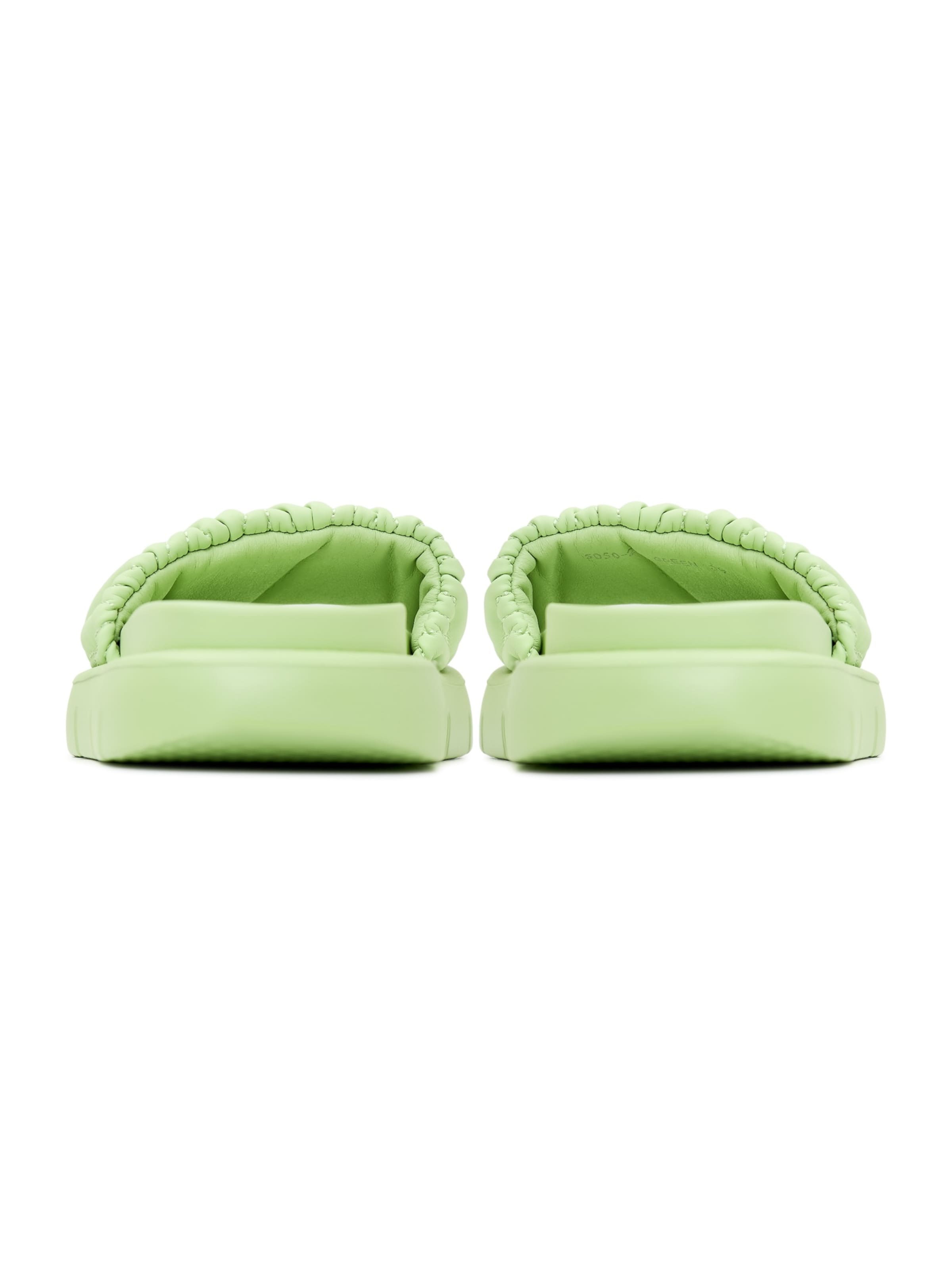 CESARE GASPARI Mules in Green
