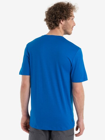 mėlyna ICEBREAKER Sportiniai marškinėliai 'Tech Lite II'