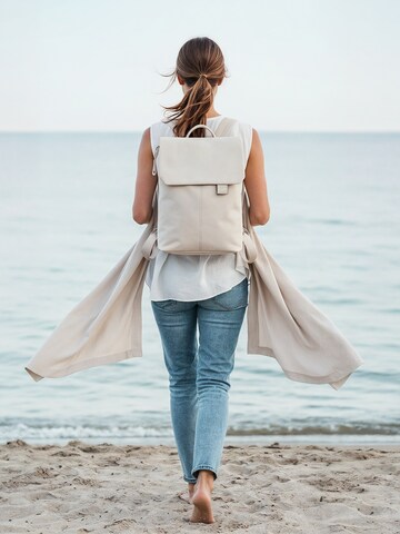 ZWEI Backpack 'MADEMOISELLE.TEX MRTX13' in Beige