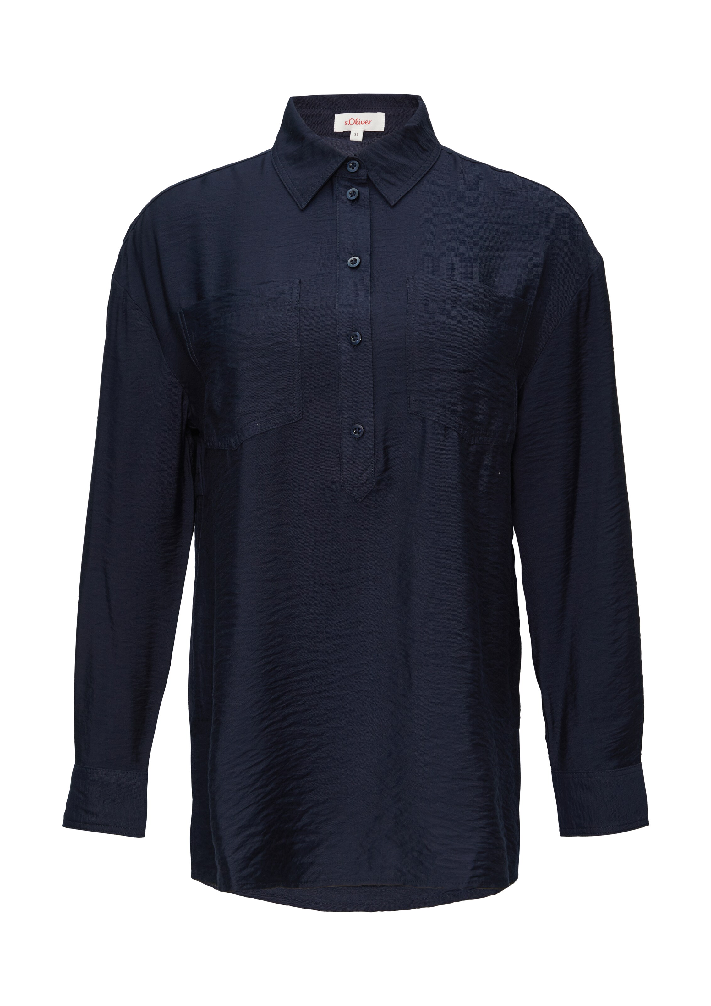 s.Oliver Bluse in Blau: Vorderseite