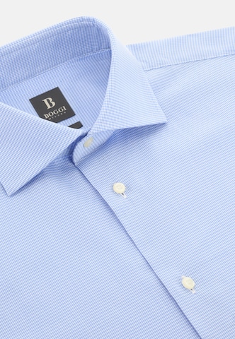 Boggi Milano Slim fit Button Up Shirt in Blue