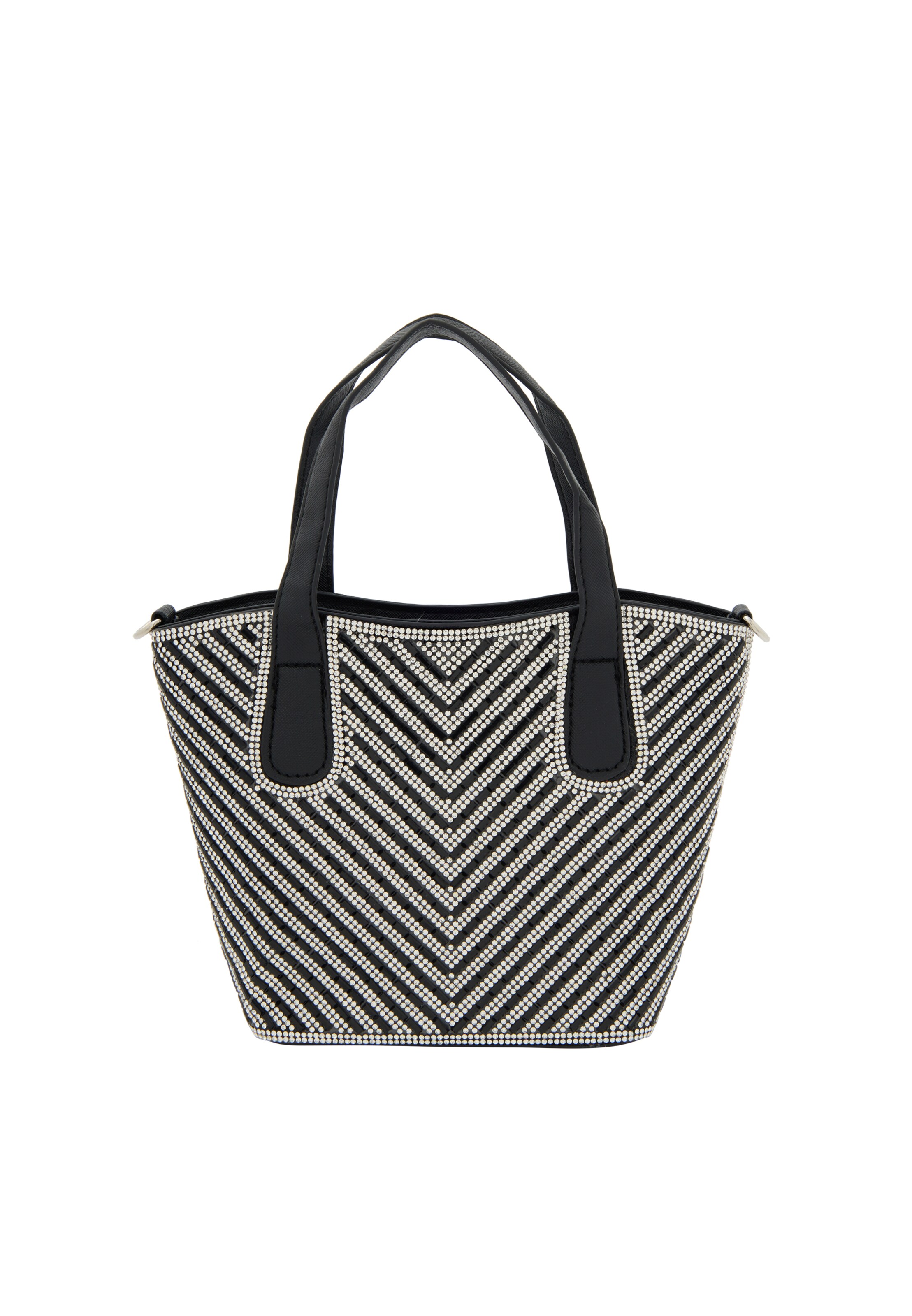 faina Handtas in Zwart: voorkant