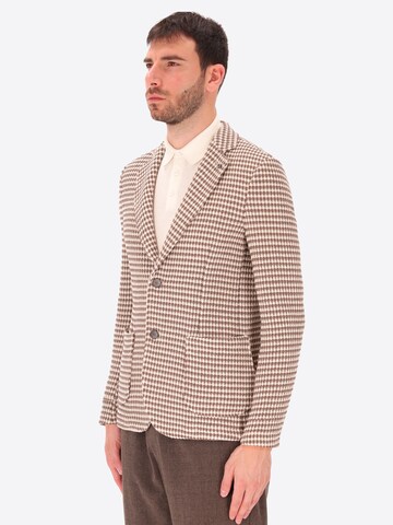 Coupe regular Veste de costume Distretto12 en marron