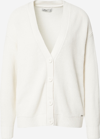 Cardigan HOLLISTER en blanc : devant