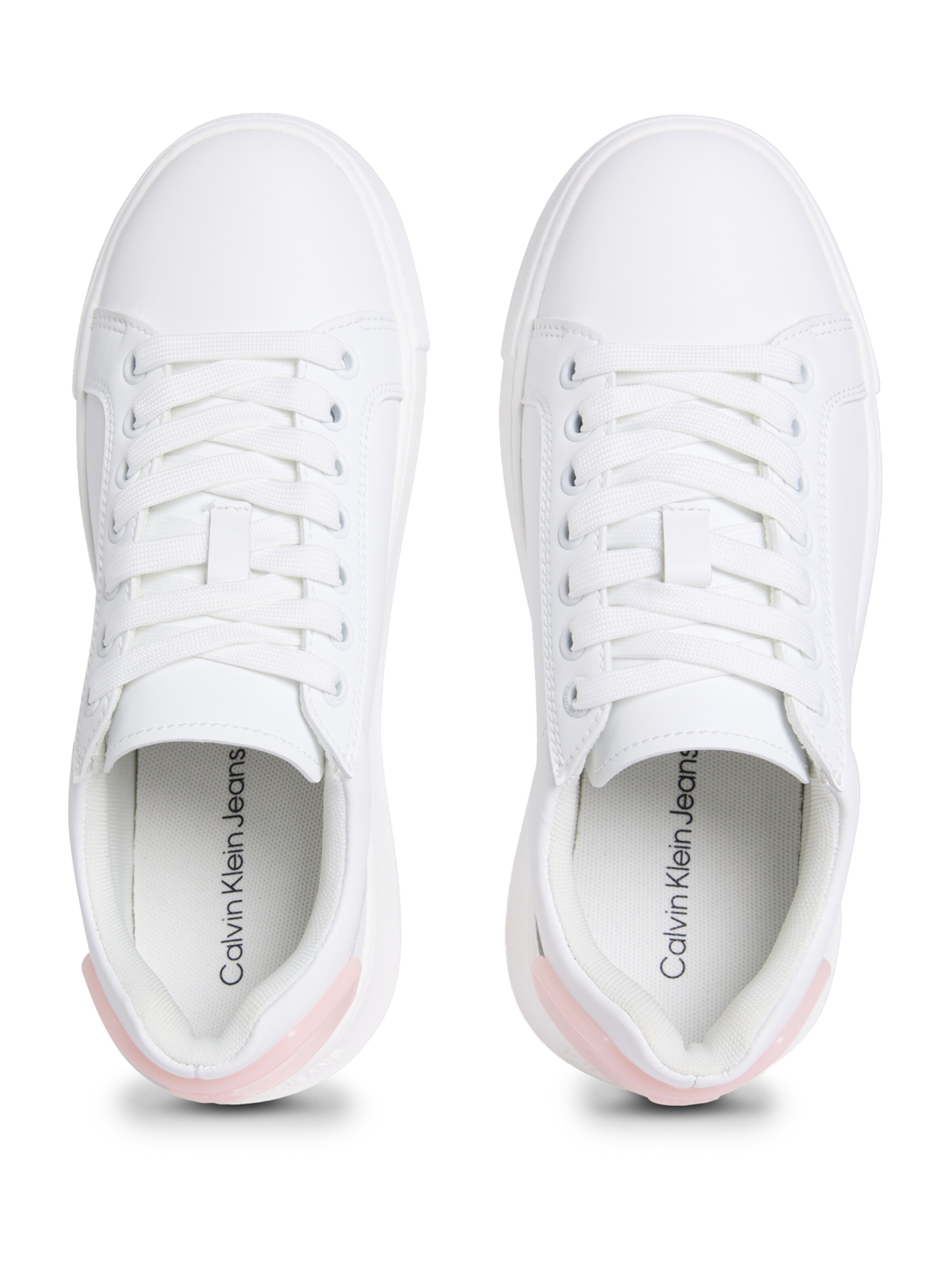 Calvin Klein Platform trainers in White
