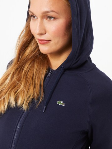 LACOSTE Sweatjacke in Blau