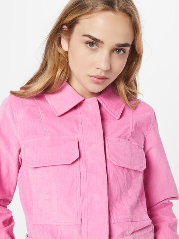 Neo Noir Between-Season Jacket 'Sherry' in Pink