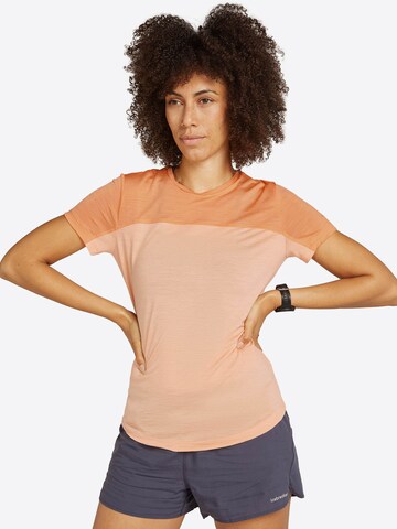 Maglia funzionale 'Sphere III' di ICEBREAKER in arancione