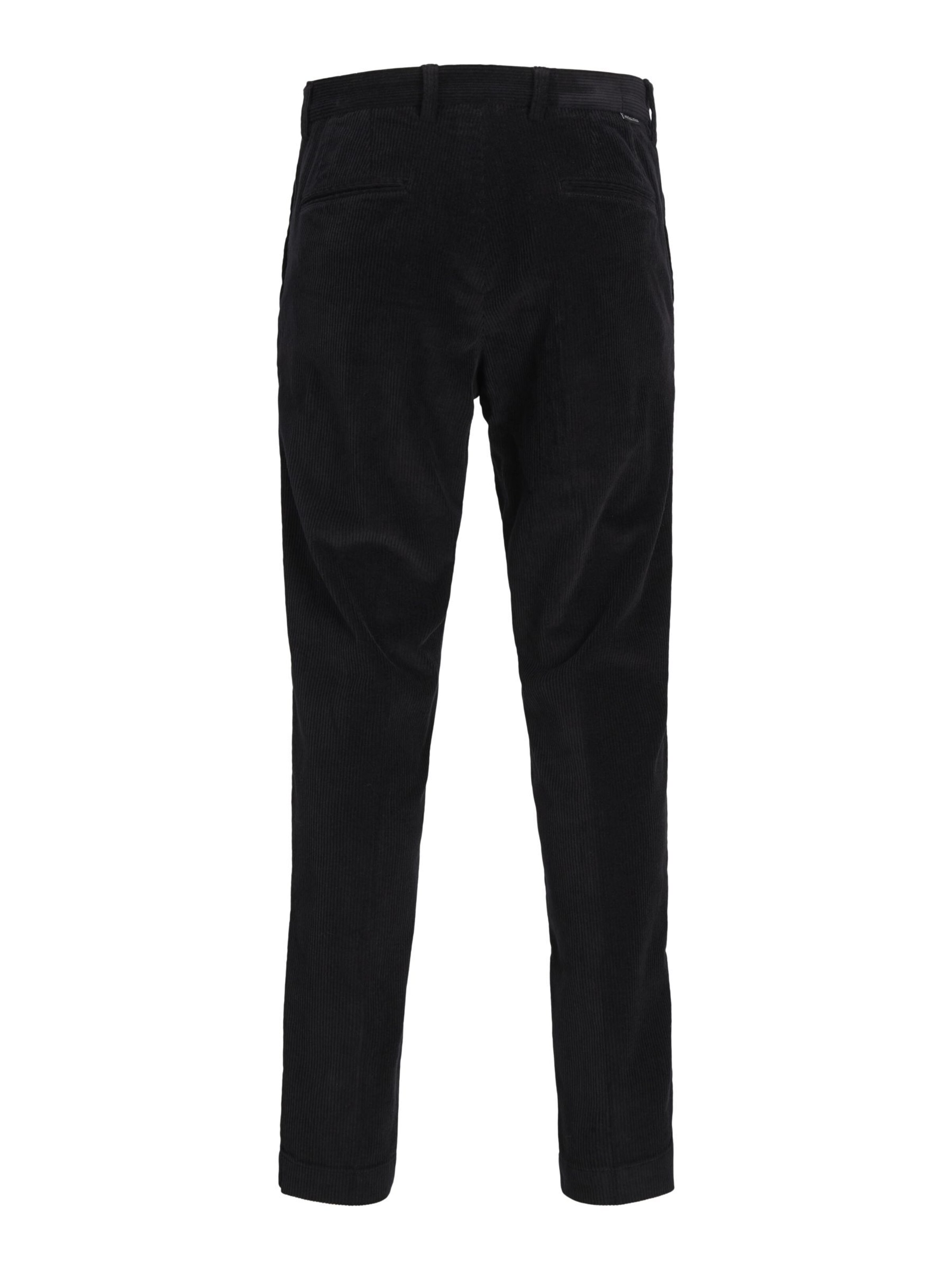 JACK & JONES - Tapered Pantalón chino en negro