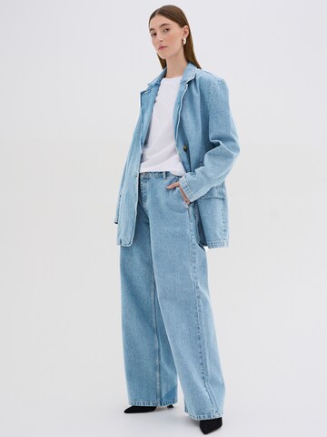 My Essential Wardrobe - Blazer 'Jayda' en azul