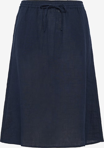 Cream Rok in Blauw: voorkant