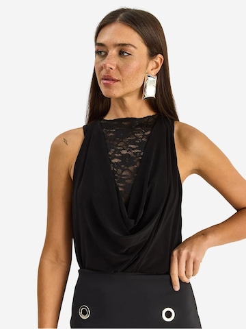Camicia da donna di Bianco Lucci in nero