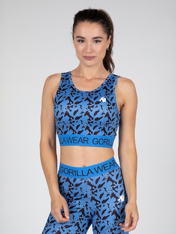 Gorilla Wear Sports top 'Osseo' in Black: front