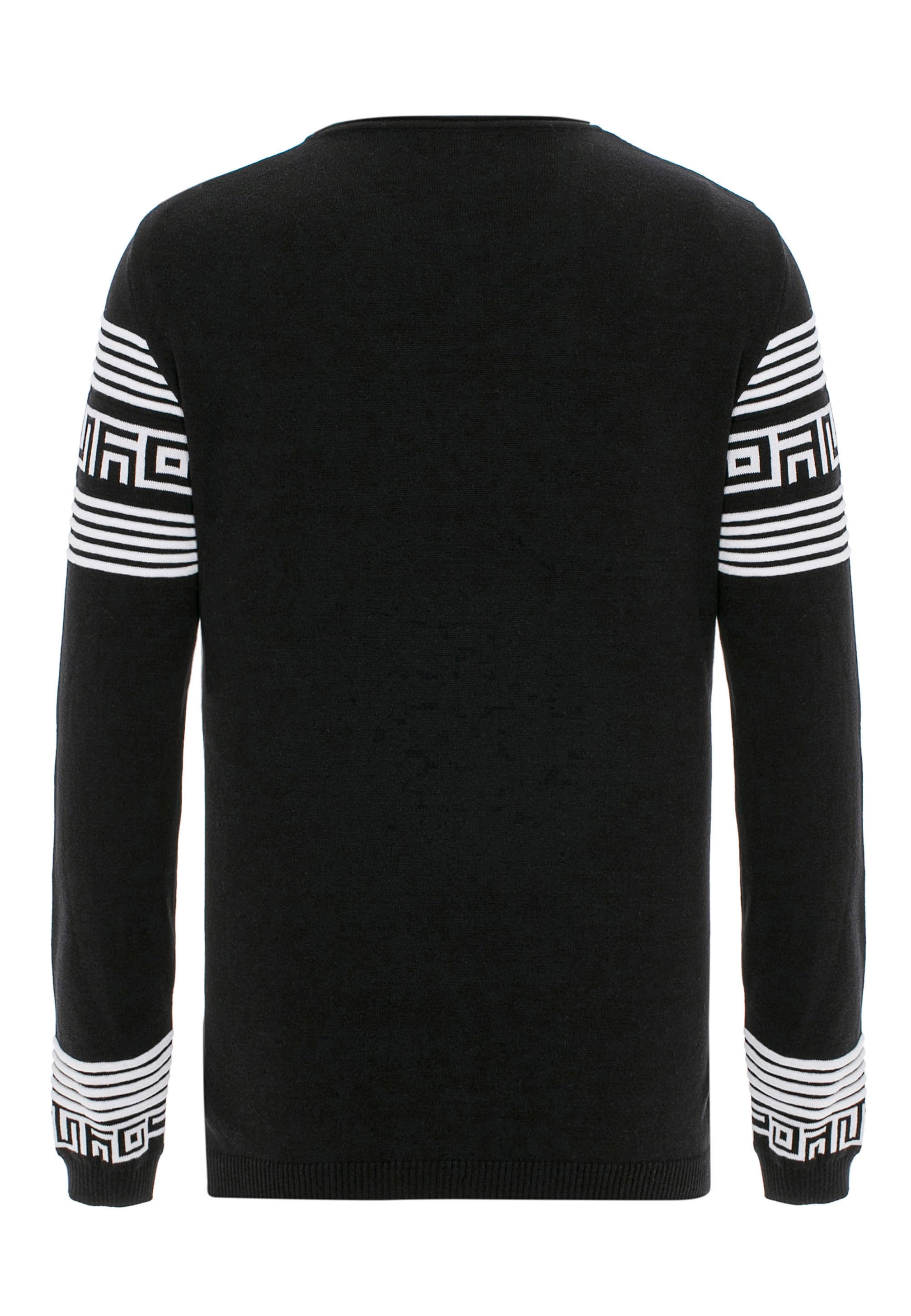 CIPO & BAXX Pullover in Schwarz