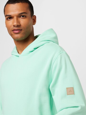 ADIDAS GOLF Athletic Sweatshirt in Green