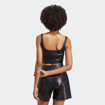 ADIDAS ORIGINALS Τοπ 'Corset' σε μαύρο