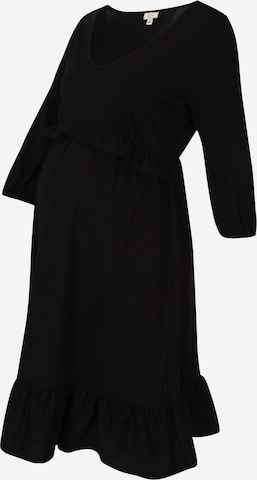 Rochie de la River Island Maternity pe negru: față