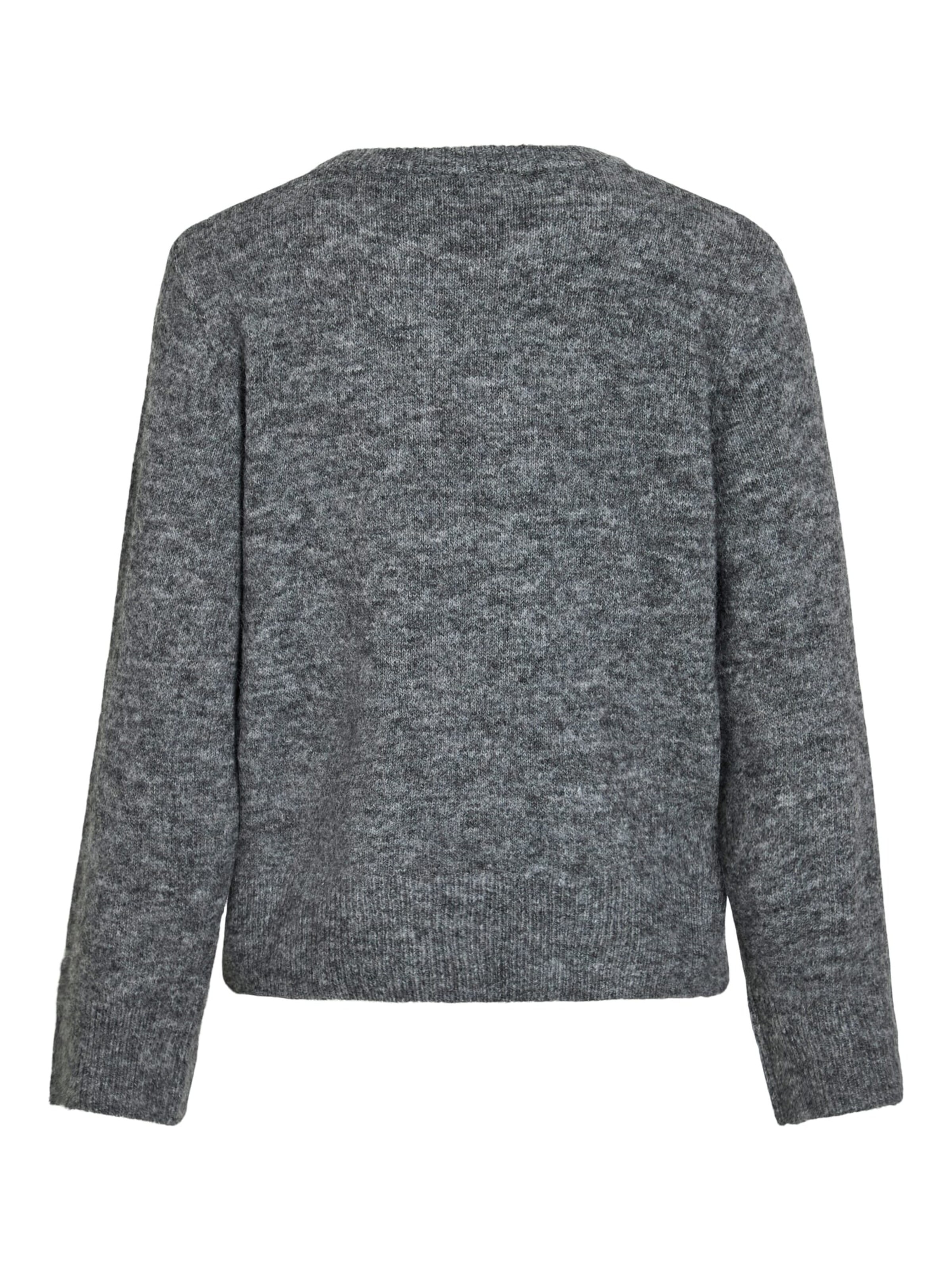 VILA Sweater 'Melie' in Grey