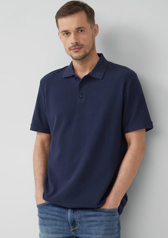s.Oliver T-shirt i blå: framsida