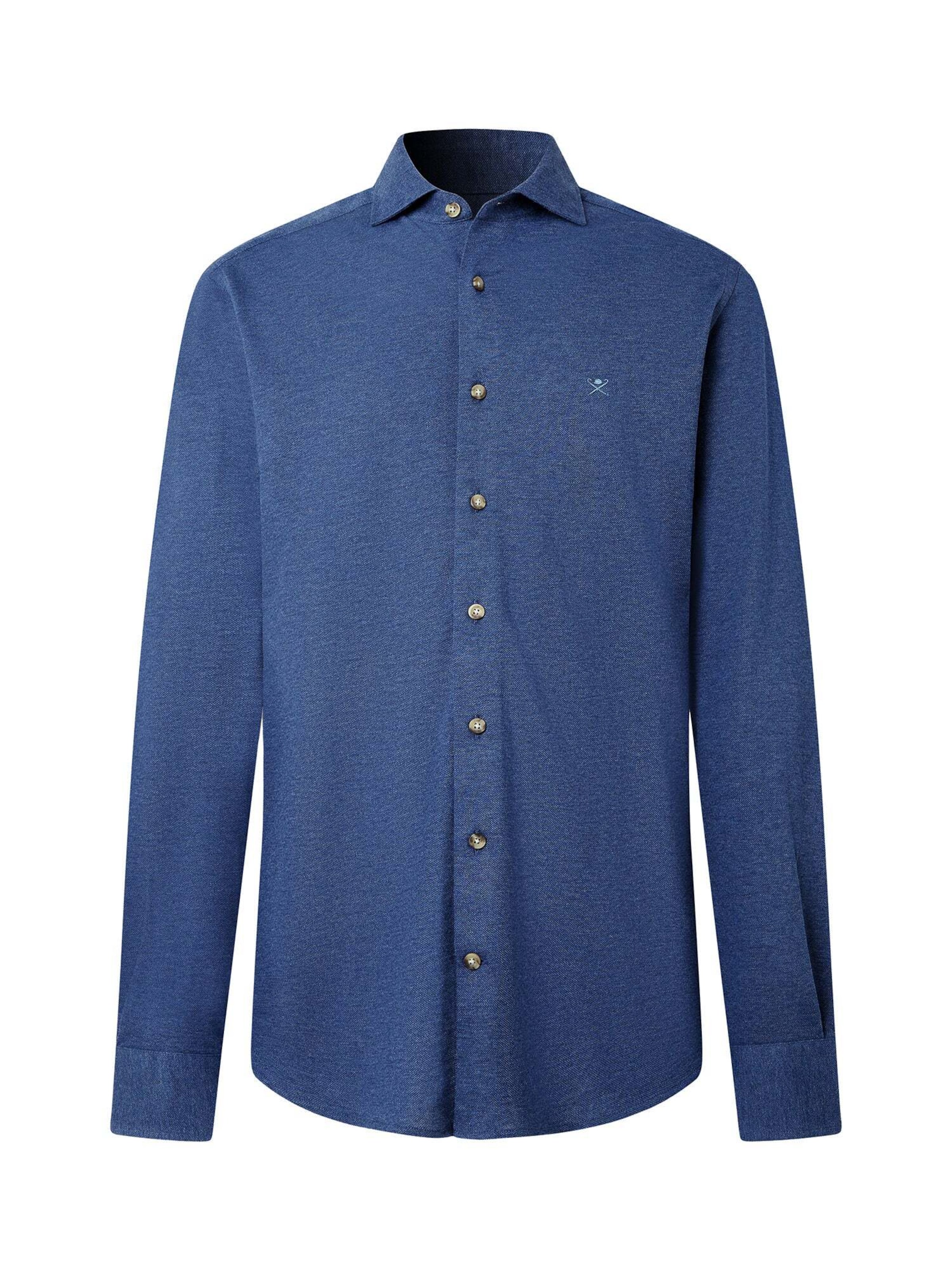 Hackett London Button Up Shirt in L in Blue denim, Item view