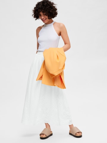 SELECTED FEMME Skirt 'Ramone' in White