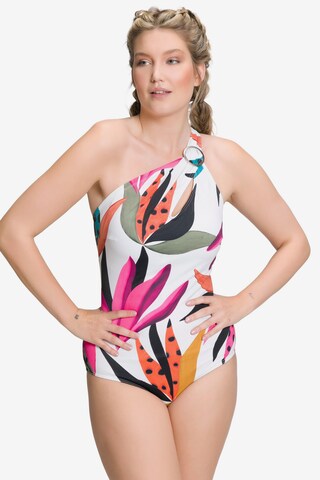 Maillot de bain Ulla Popken en mélange de couleurs : devant