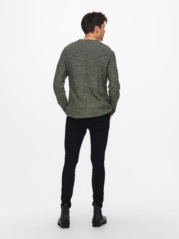 Only & Sons - Pullover 'Niko' em verde