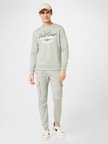 JACK & JONES Sweatshirt 'ANDY' in Grau