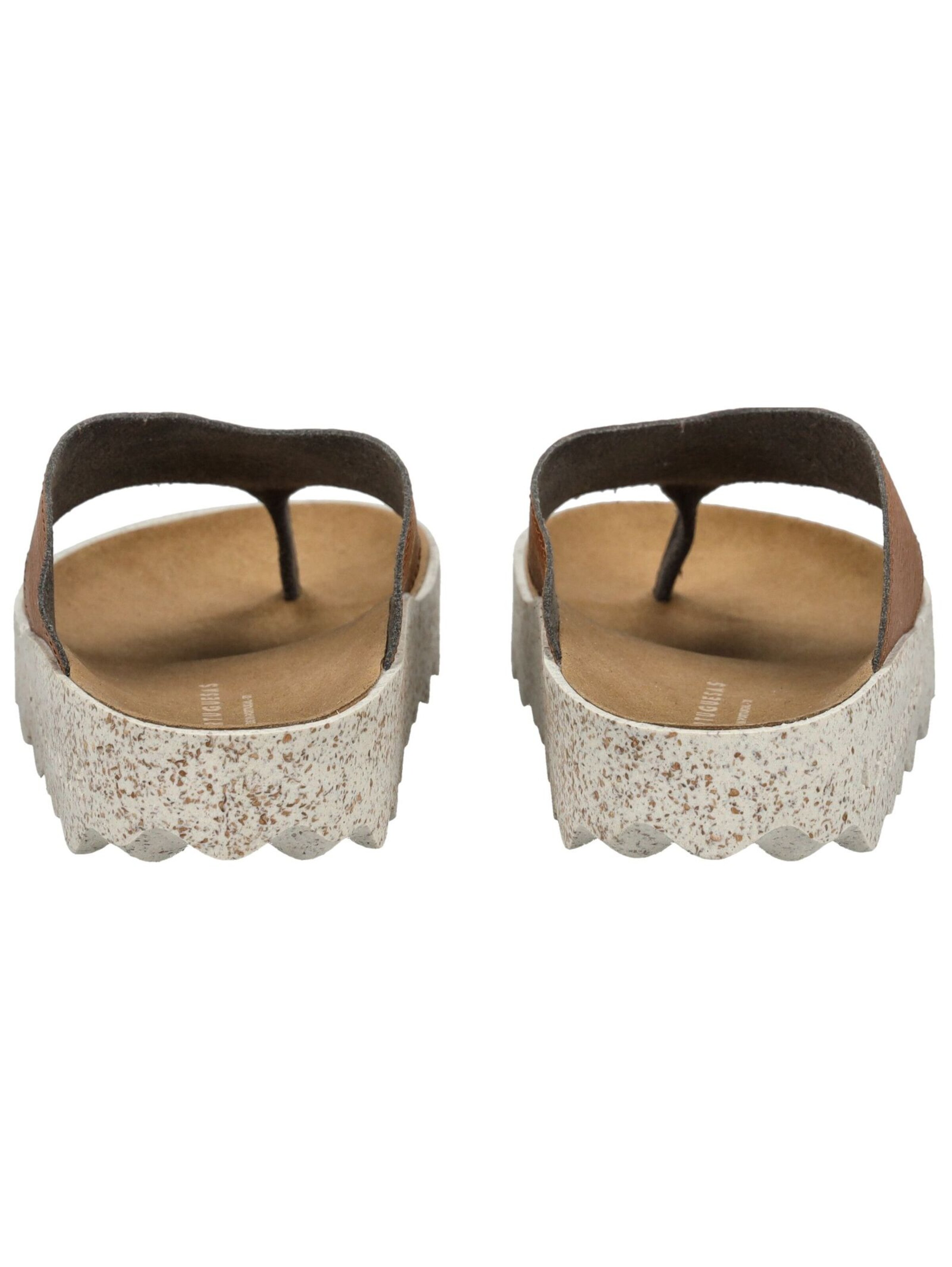 Asportuguesas Teenslipper in Bruin