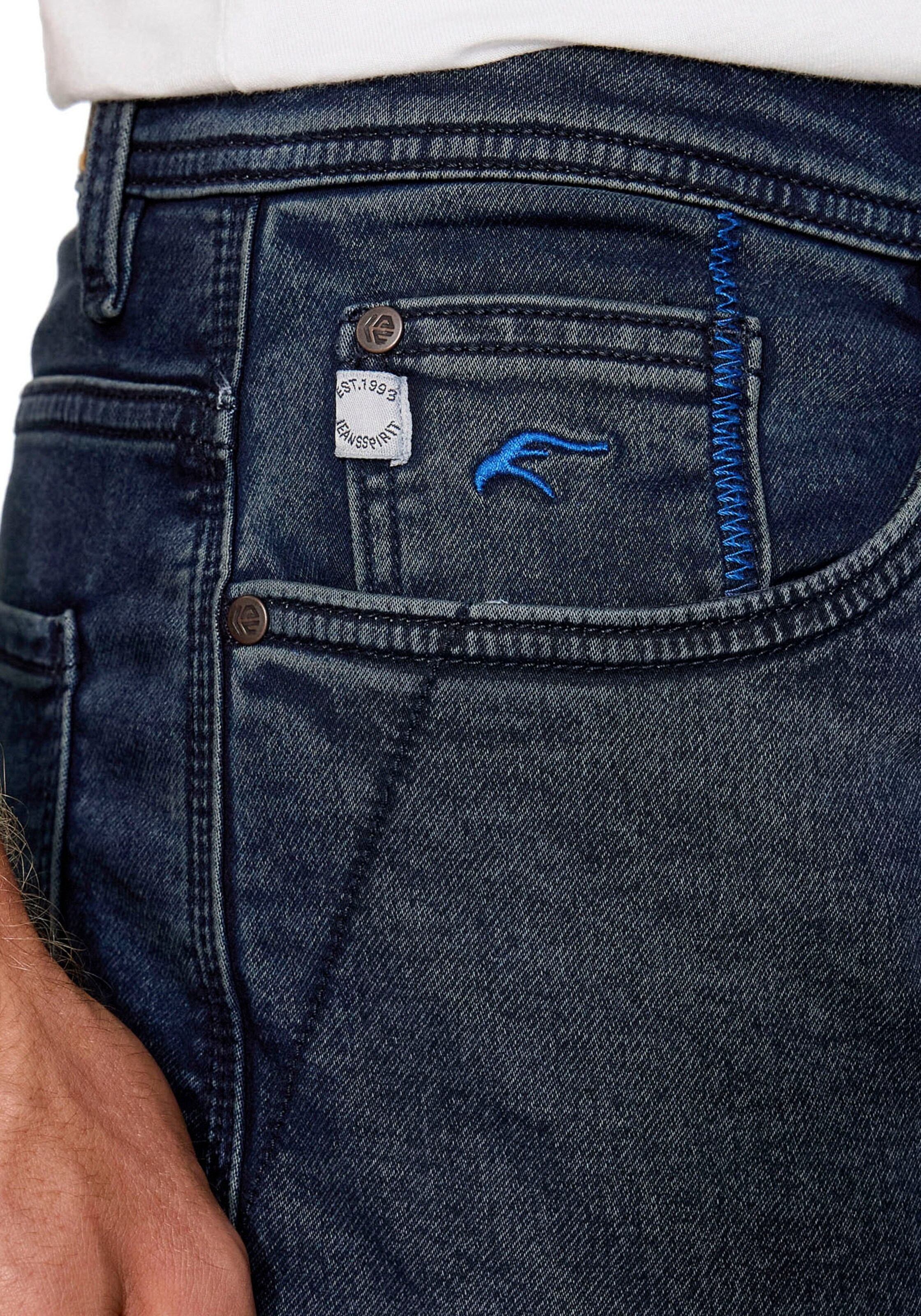 H.I.S tavaline Chino-püksid, värv sinine