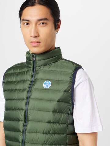 North Sails Bodywarmer 'CROZET' in Groen