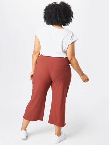 ABOUT YOU Curvy Loosefit Broek 'Thore' in Bruin